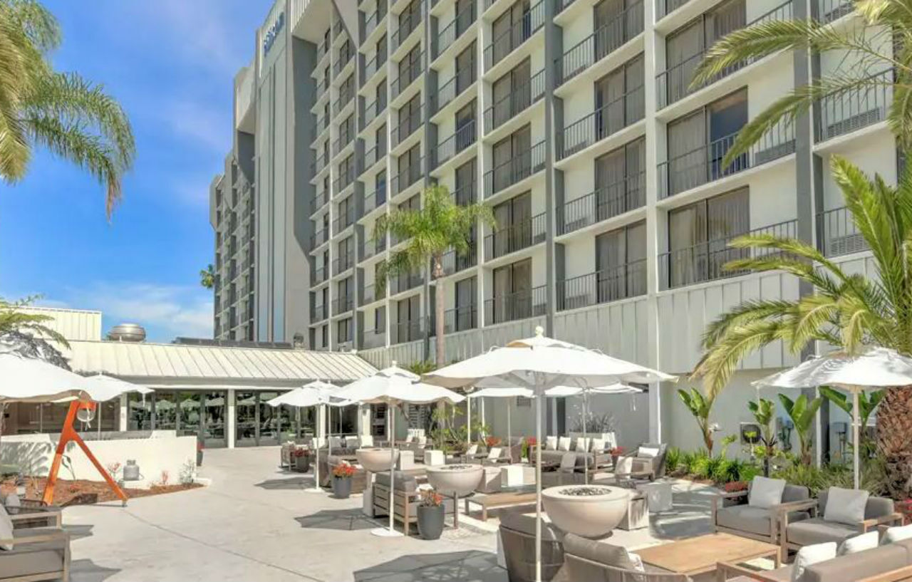 Hotel Hilton Irvine/Orange County Airport Exterior foto